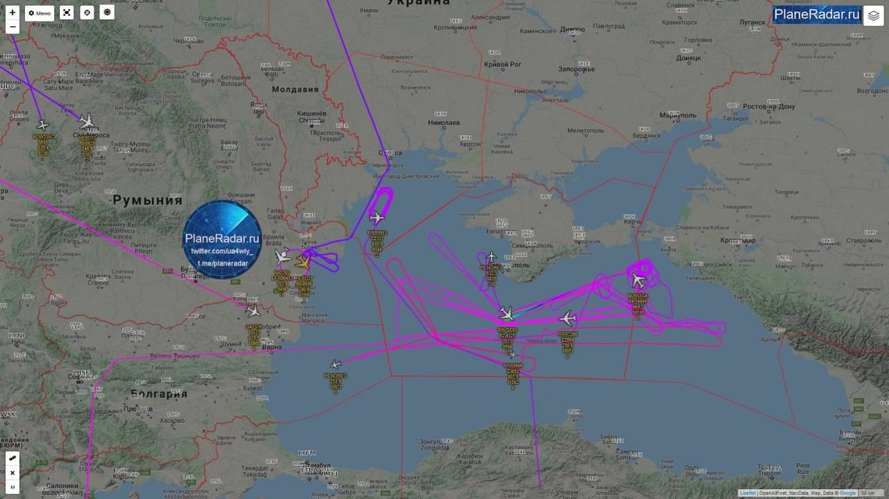 Над азовским морем был сбит самолет дрло